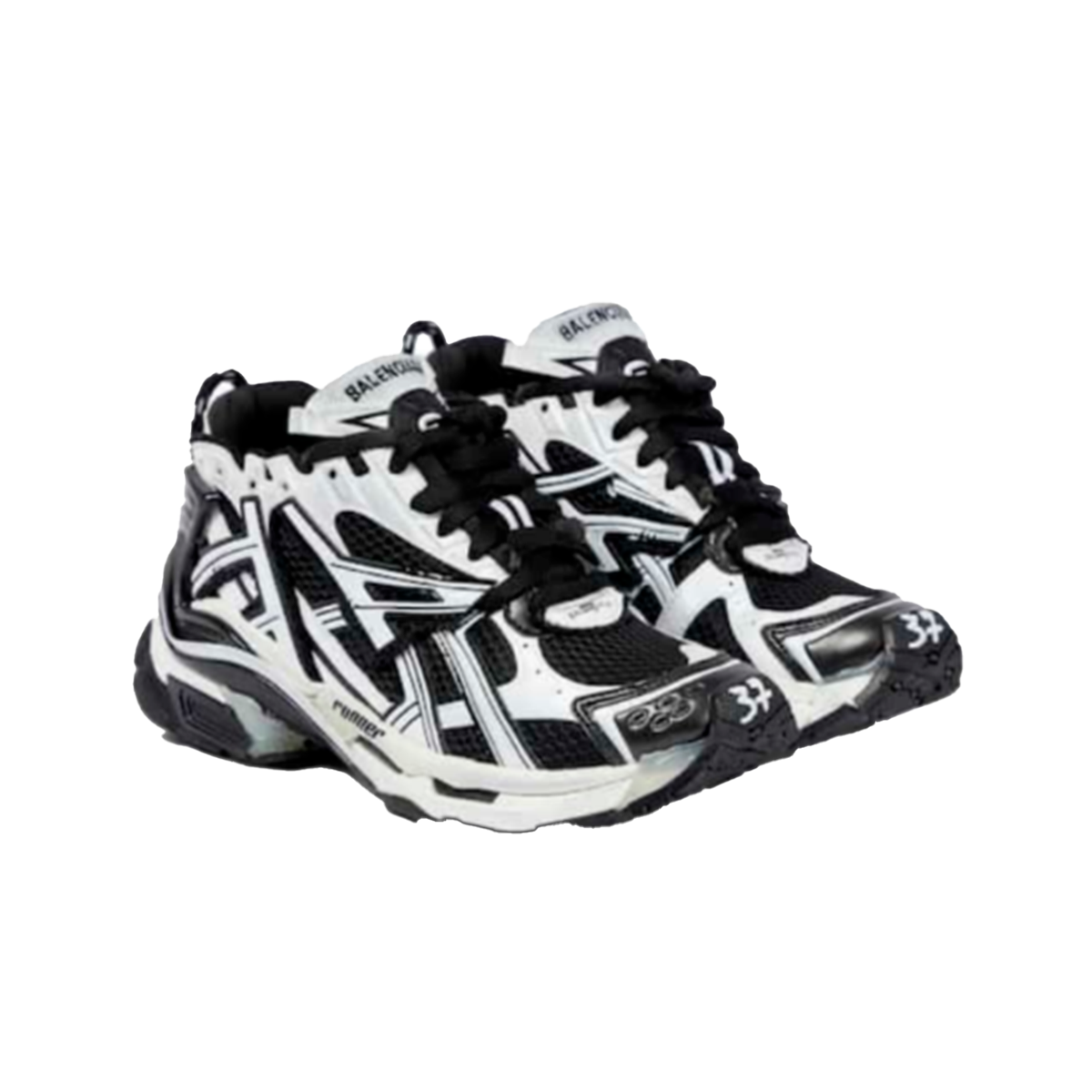 Balenciaga Runner Blanco/Negro